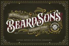 Beardsons Normal Font