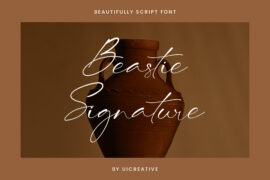 BeastieSignature Font