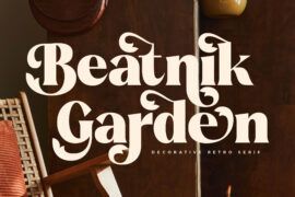 Beatnik Garden DEMO VERSION Font Family