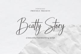 Beatty Story Font
