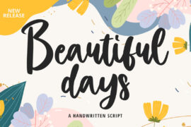Beautiful Days Personal Use Onl Font