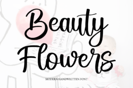 Beauty Flowers Font