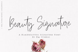 Beauty Signature Font