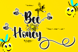 Bee Honey Font
