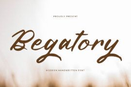 Begatory DEMO VERSION Font Family