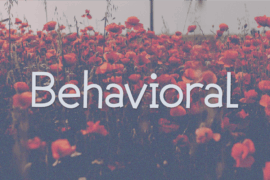 Behavioral Font