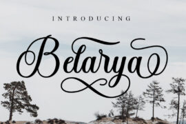 Belarya Script Font