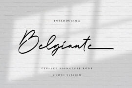 Belgiante Font Family