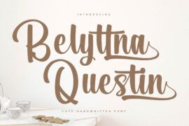 Belyttna Questin DEMO VERSION Font Family