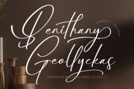 Benithany Geollyckas DEMO VERSI Font Family