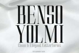 Benso Yolmi Demo Font
