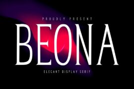 Beona Display Font Family