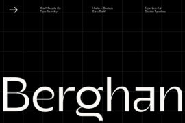 Berghan Free Font
