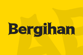 Bergihan Font Family