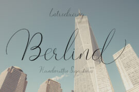 Berlind Font Family