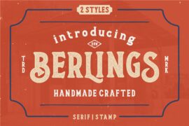 Berlingsdemo Font