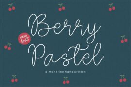 Berry Pastel Font