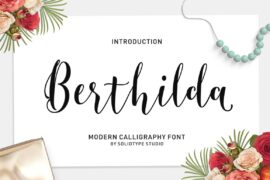 Berthilda Script Font