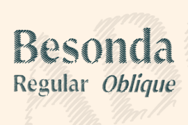 Besonda Font Family