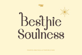 Besthie Soulness Demo Font