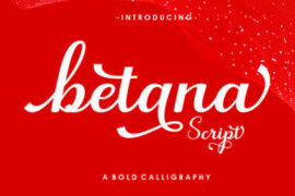 Betana Script Font