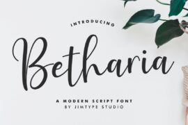 Betharia DEMO Font