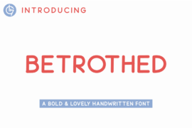 Betrothed Font