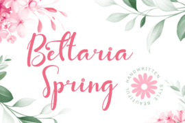 Bettaria Spring Demo Font