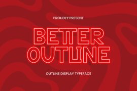 BetterOutline Font
