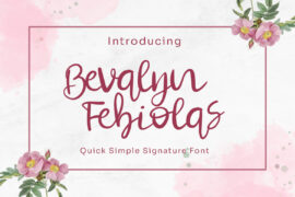 Bevalyn Febiolas Font