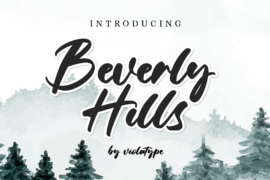Beverly Hills Font