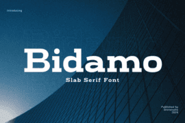 Bidamo Font Family