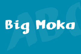 Big Moka Font