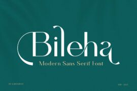 Bileha Font