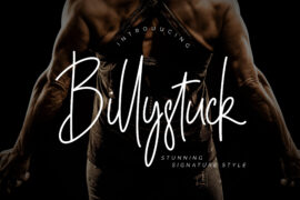 Billystuck Font