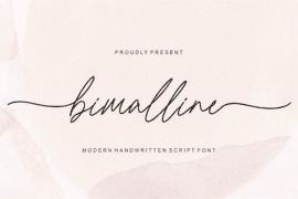 Bimalline Font