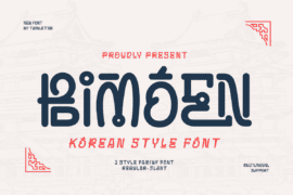 BIMOEN Trial Font