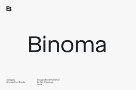 Binoma Trial Font Family