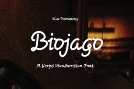 Biojago Font