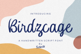 Birdzcage Font