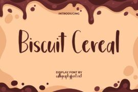 Biscuit Cereal Demo Font