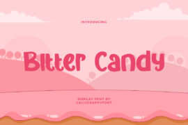BitterCandyDemo Font