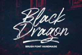 Black Dragon Font