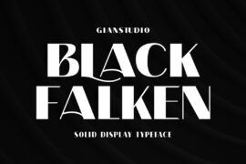 Black Falken Font