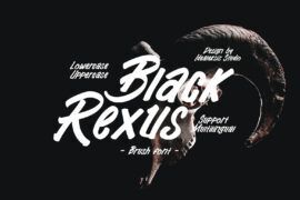 Black Rexus DEMO Font