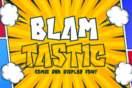 Blamtastic Font Family