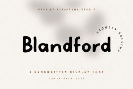 Blandford Font