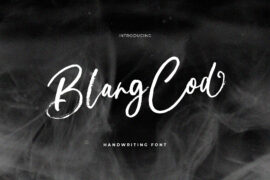 Blang Cod Font