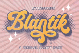 Blantik Font