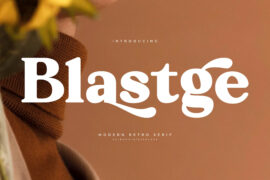 Blastge DEMO VERSION Font Family